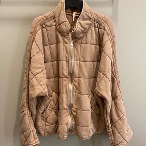 NWT free people quilted jacket